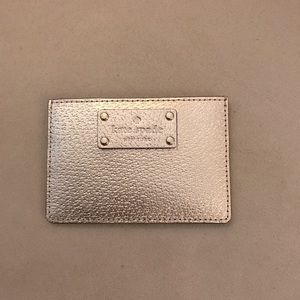 Kate Spade Rose Gold Card Holder